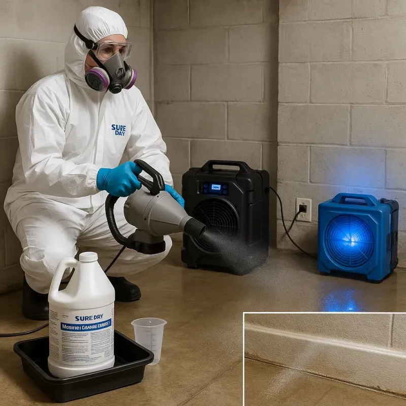 Sanitization and Odor Removal process in Throckmorton, TX
