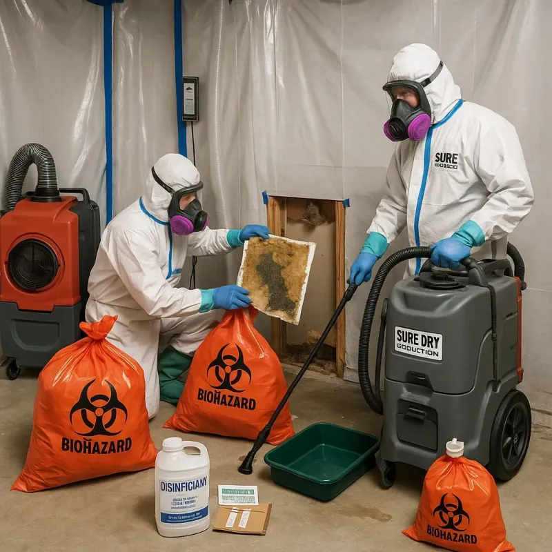 Contaminated Water Handling Protocols process in Throckmorton, TX