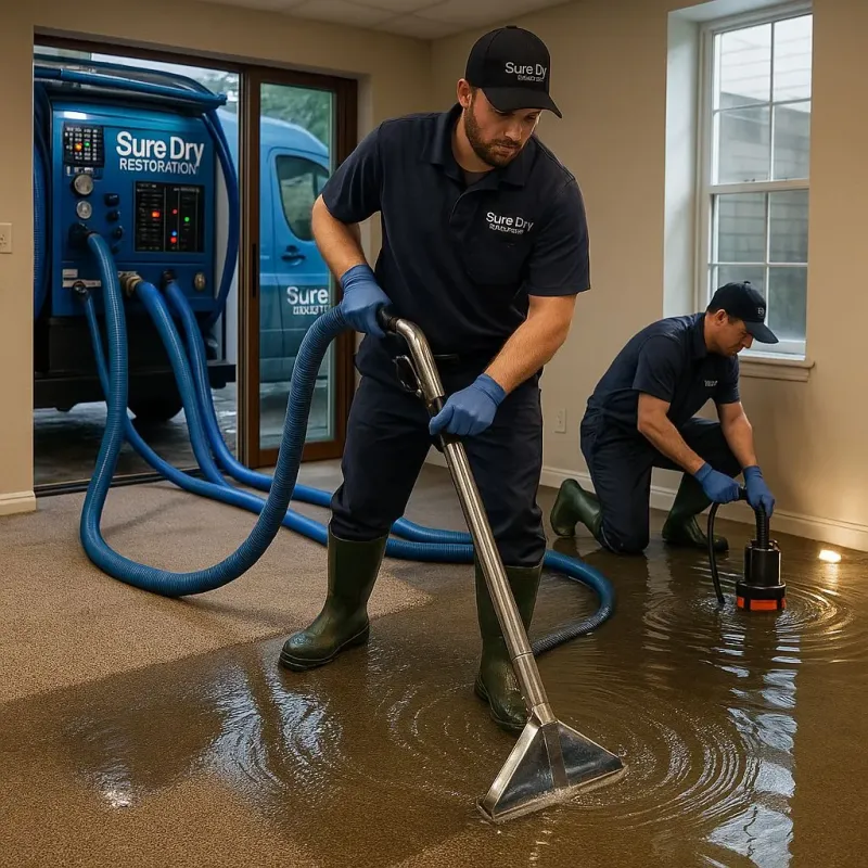 Water Extraction and Removal process in Throckmorton, TX